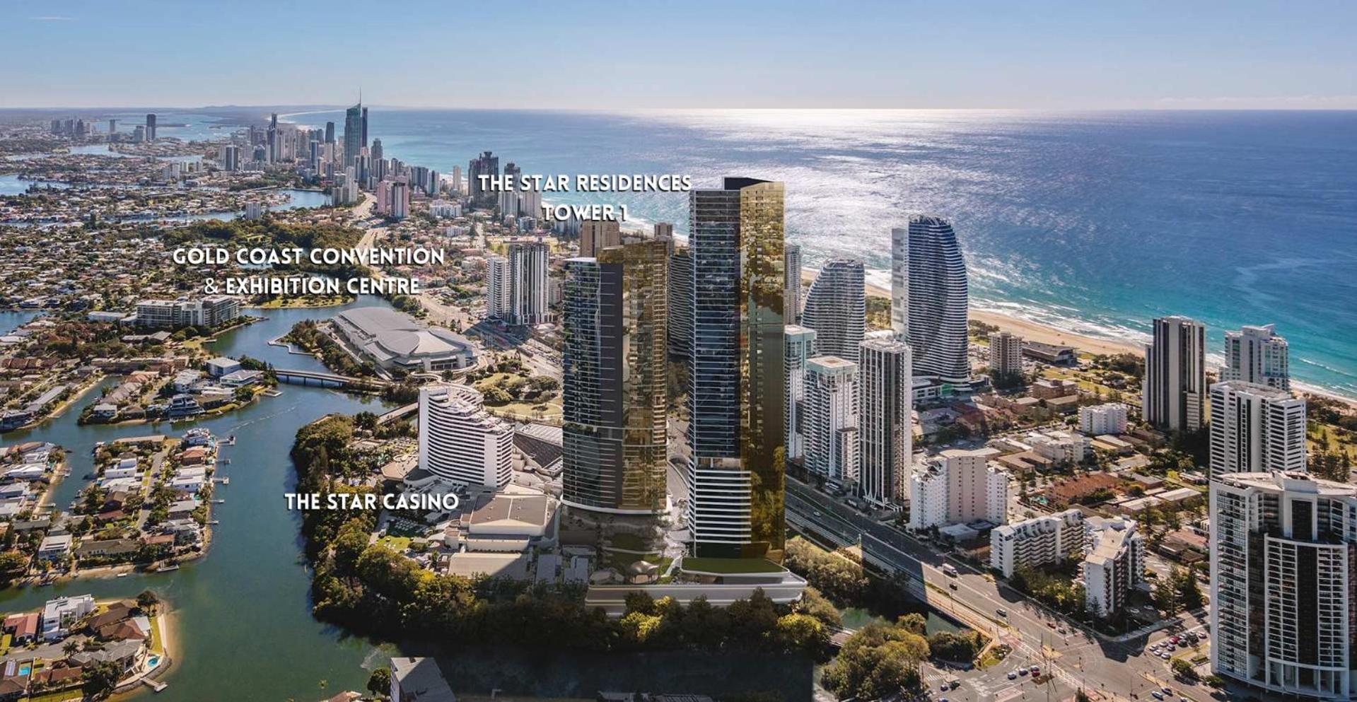 Casino Residences 1 & 2 Bedroom Apartments Голд-Кост Экстерьер фото